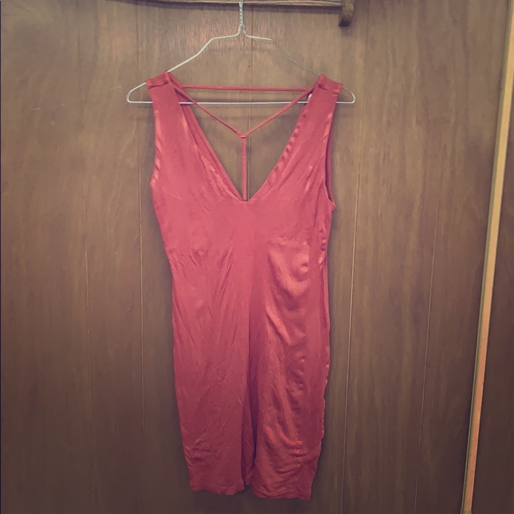 Forever 21 orange dress